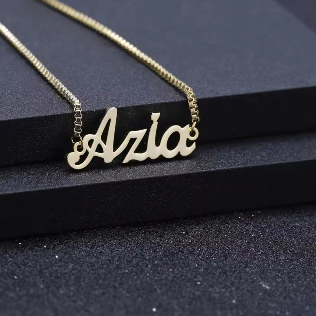 Arabic or English customised bracelet with adjustable charm