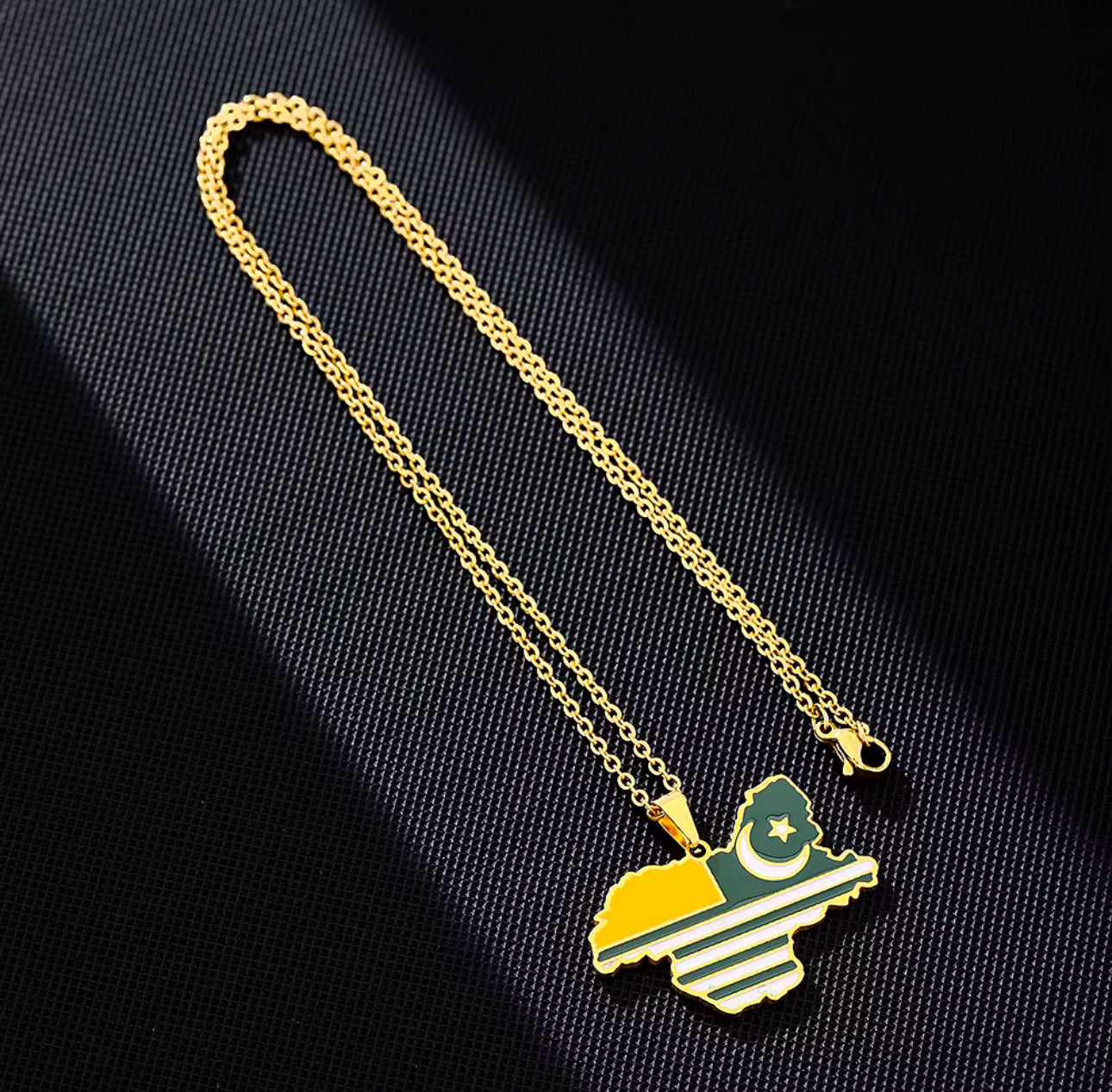 Kashmir Flag Necklace