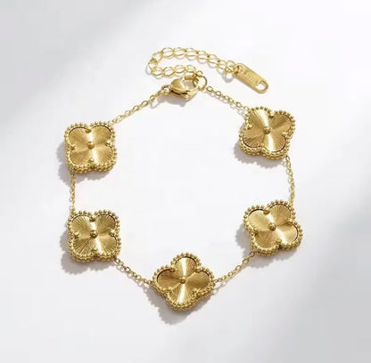 Clover bracelets - 18K Gold Plated